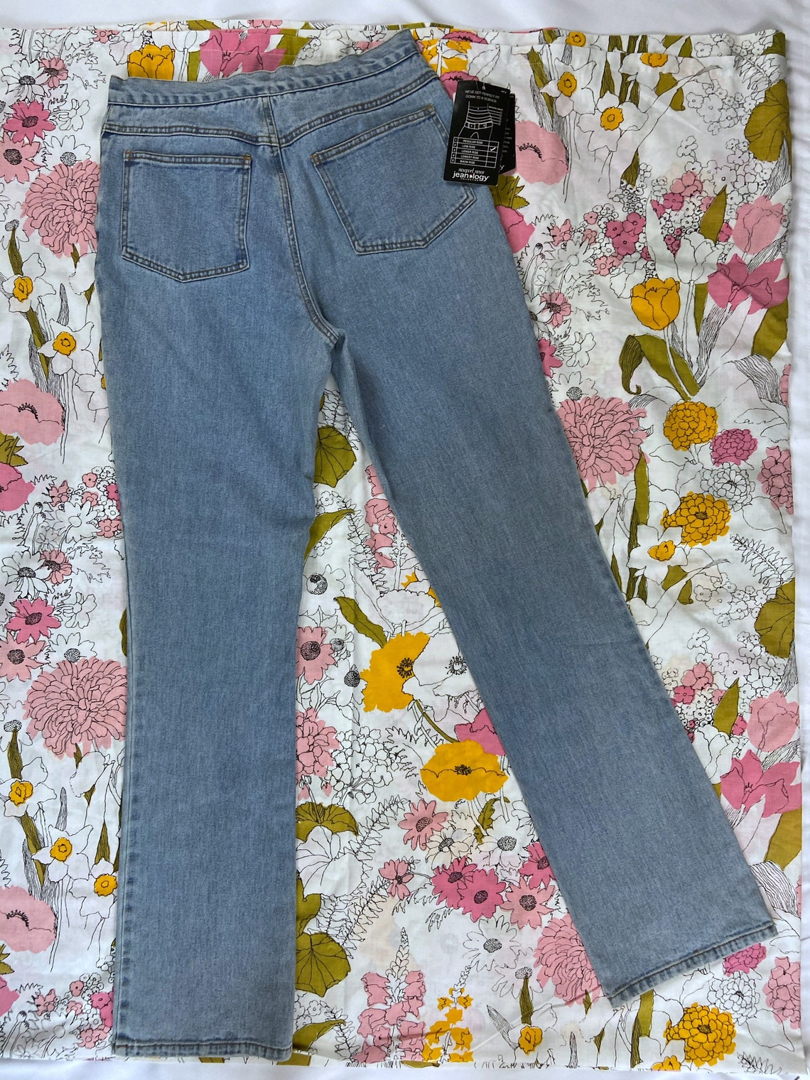 Vintage 90s Lace Up Low Rise Jeans | Etsy