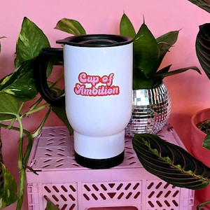 Dolly Parton Travel Mug: Cup of Ambition Stainless Steel Flask