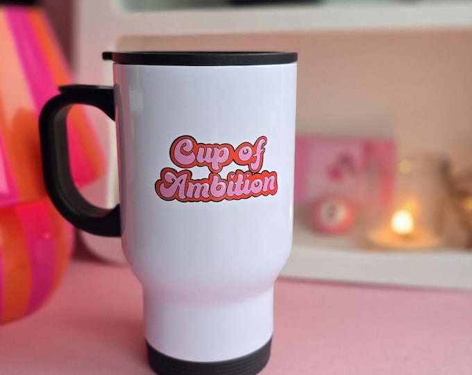 Dolly Parton Travel Mug: Cup of Ambition Stainless Steel Flask