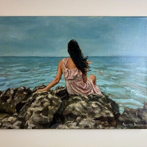 Still Here | Original Oil Painting on Linen Canvas