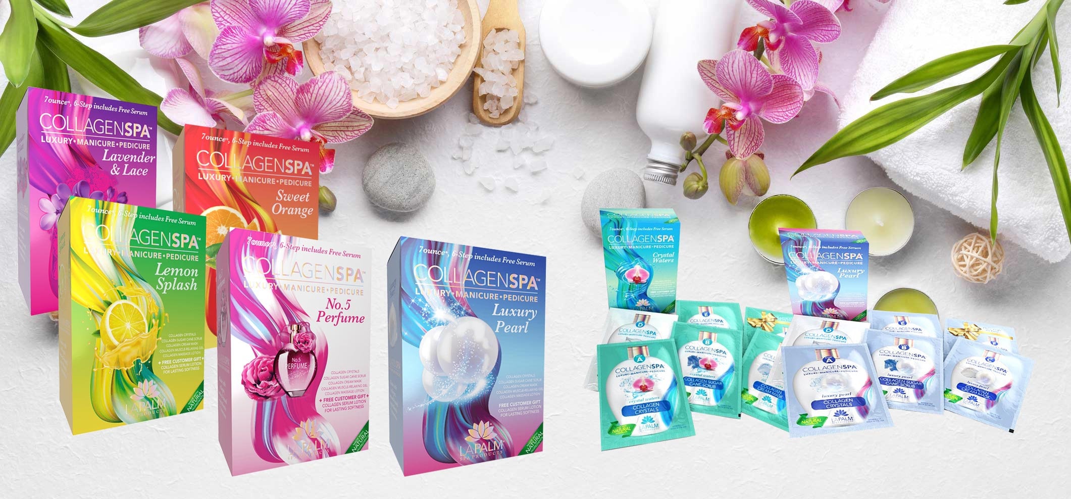La Palm Collagen Spa 6in1 Luxury Manicure & Pedicure Spa Etsy