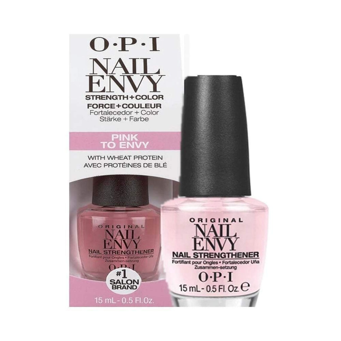 OPI Nail Envy Original Bubble Bath Pink to Envy 0.5oz Etsy