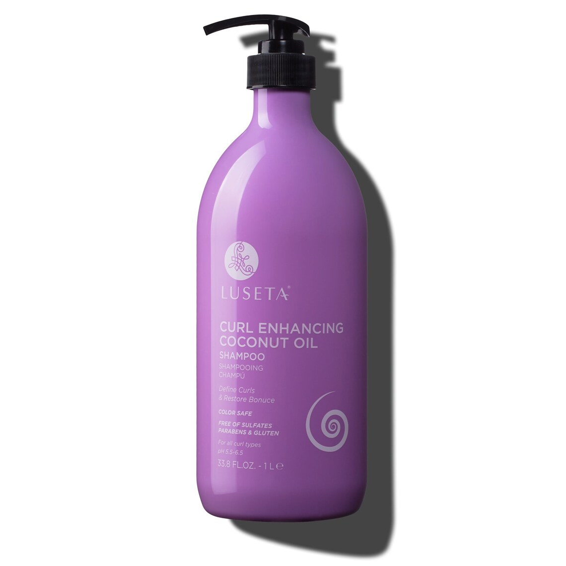 Luseta Beauty Luseta Shampoo Curl Enhancing Coconut Oil Etsy