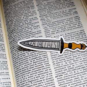 Alea Iacta Est-Julius Caesar-Sticker
