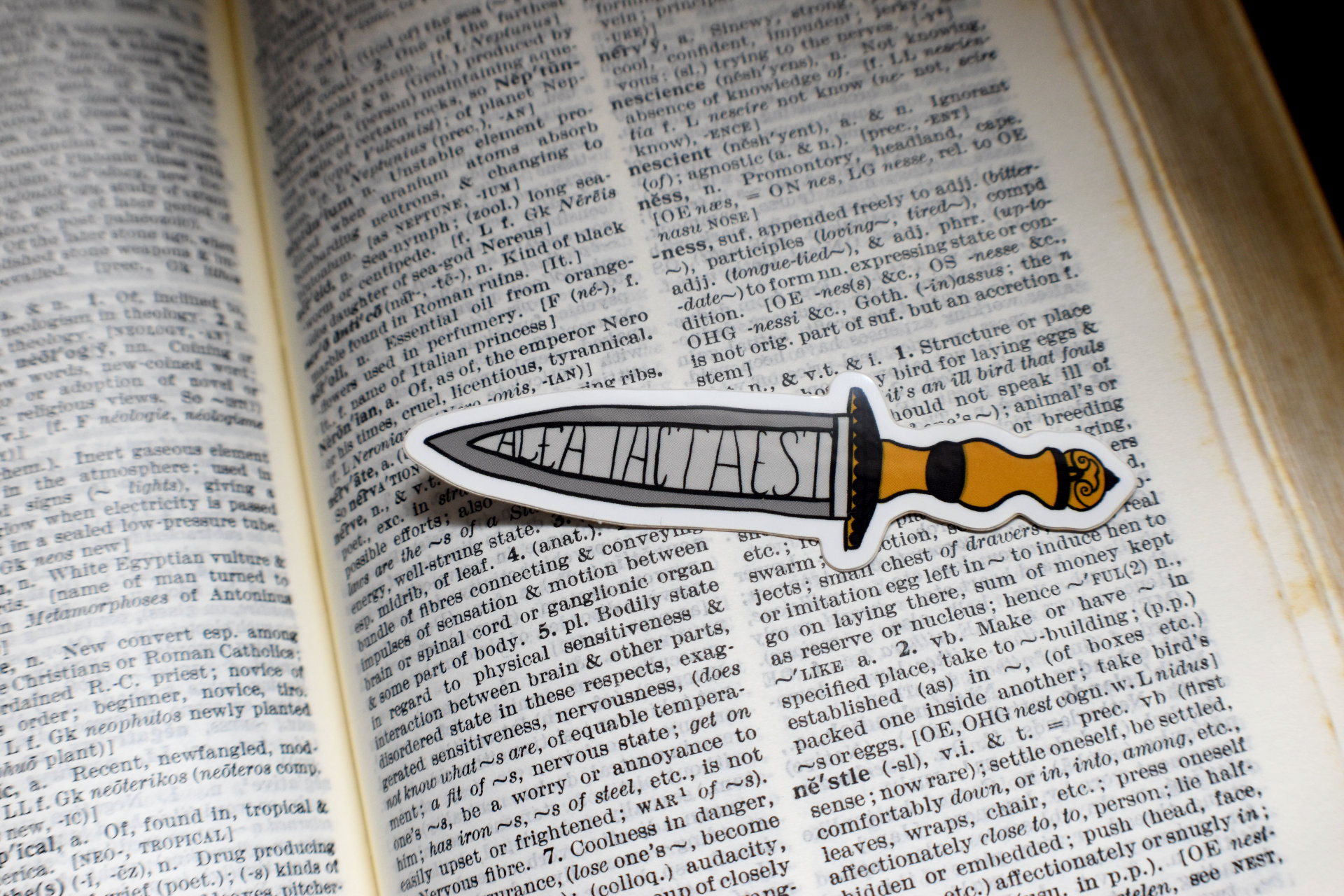 Alea Iacta Est - Julius Caesar - Sticker - Etsy