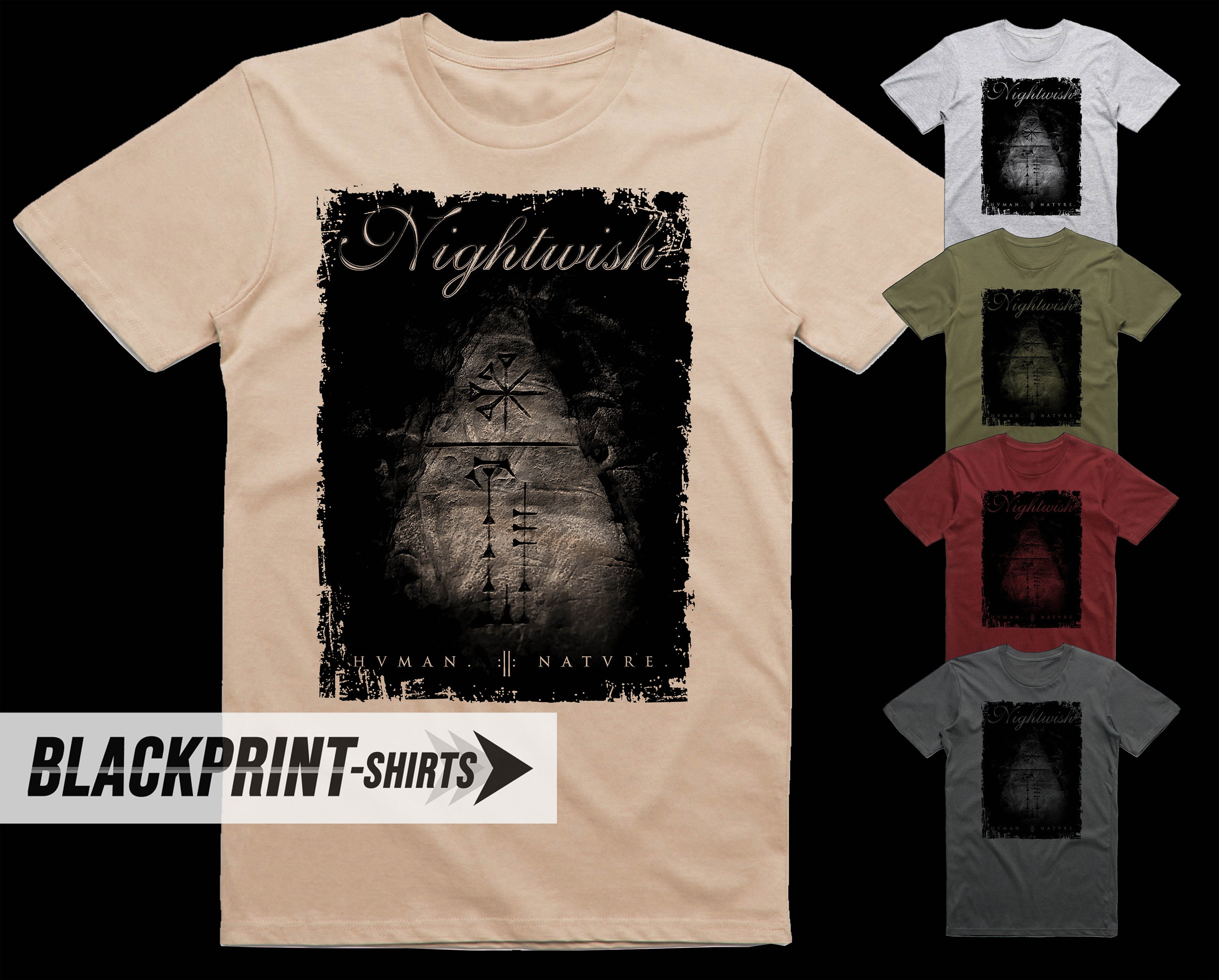 Nightwish Endless Human Nature T Shirt katoen Heren alle maten - Etsy  Nederland