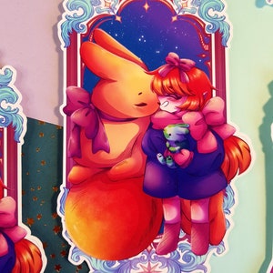 Illustration bunny Sun