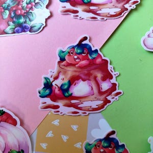 Sticker Frog berries