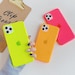 Neon Fluorescent Clear IPhone Case | IPhone 11 Pro | IPhone 11 Pro Max | Neon Cases for IPhone| Durable and shockproof 