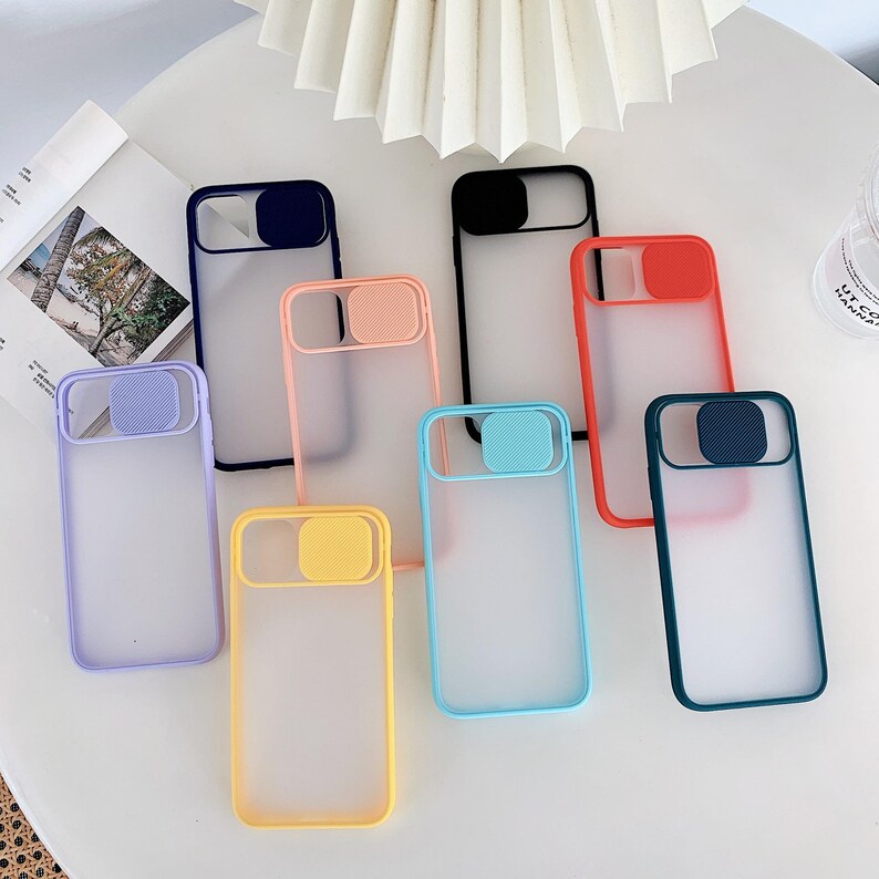 Original Silicone Soft Slide Camera Lens Protection IPhone Case | IPhone 11 Pro | IPhone 11 Pro Max | Cases for IPhone 