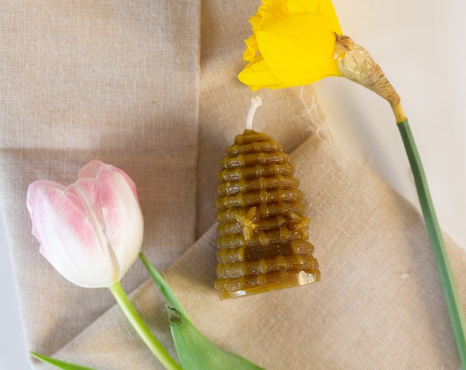 Bienenwachs Kerzen | Natürliche UK gemacht Hand Made | Natürliche Kerzen | Bienenwachs | Zauberkerzen | Geschenk-Set | Honig | BienenWachs Kerze