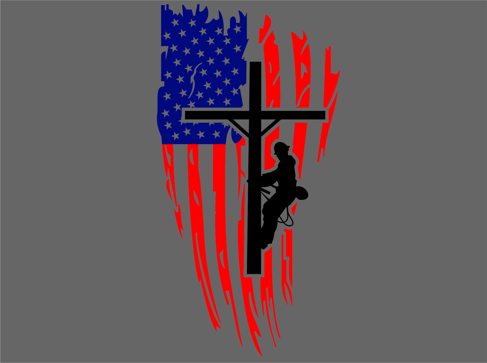 Lineman Svg Lineman Clipart Usa Flag American Flag Etsy | Images and