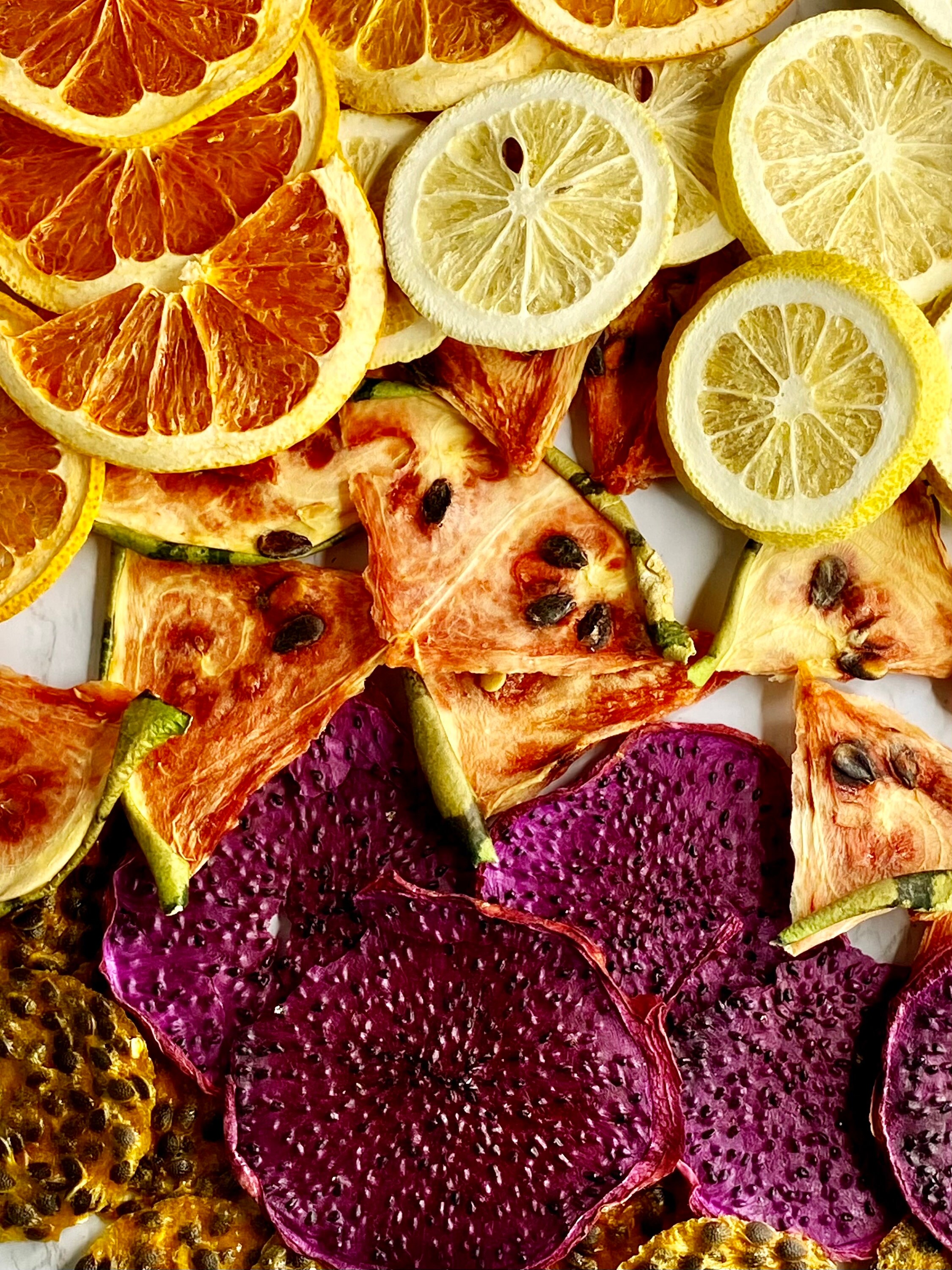 100 natural dehydrated Dragon fruit for making tea cocktails Etsy