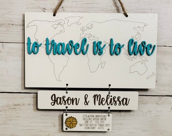 Custom Travel Sign, resort door hanger, cruise cabin sign, cruise sign, vacation door sign, vacation door sign, cruise ship door, travel