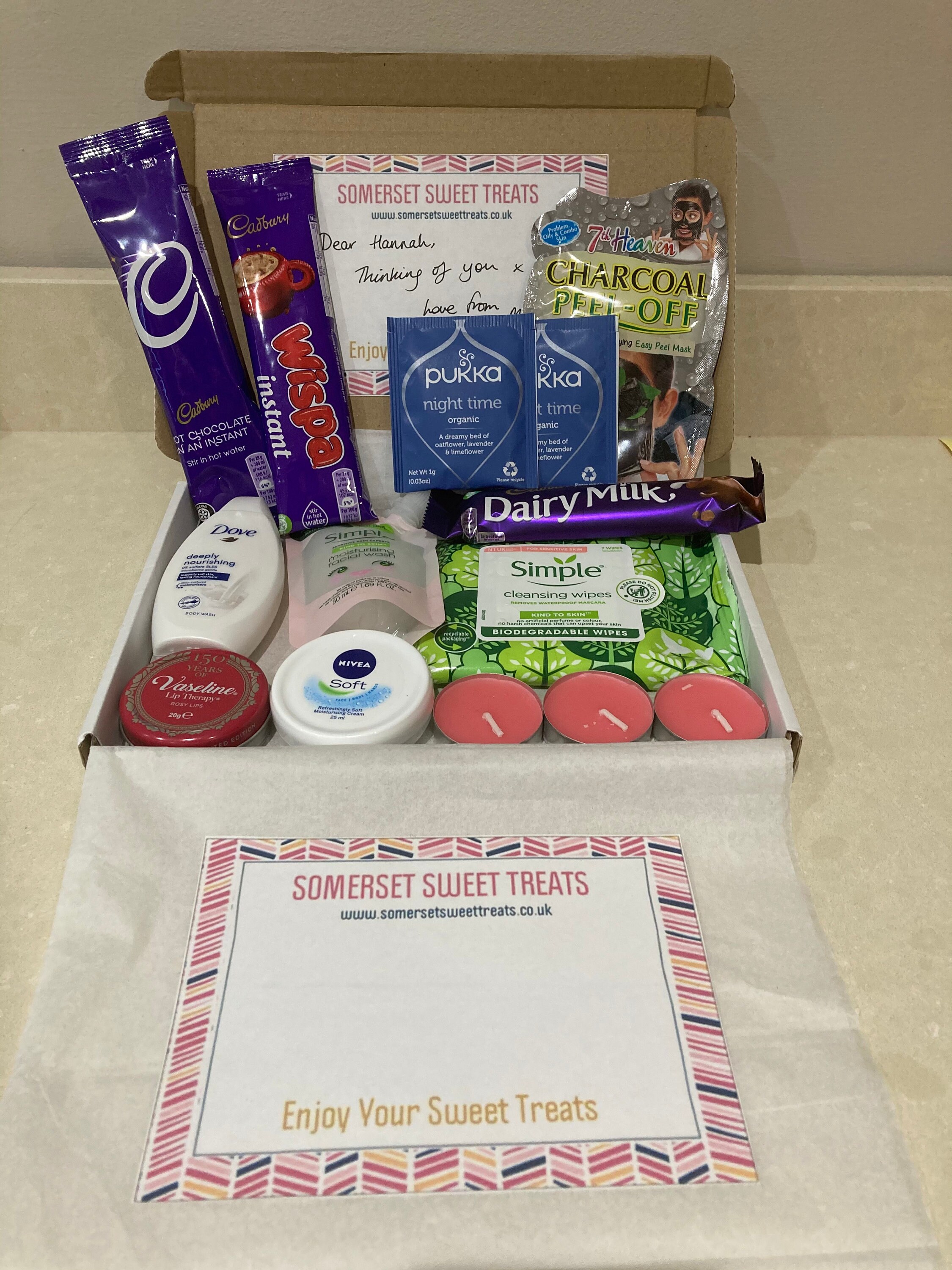 Self Care Pamper Package Hamper Gift Lockdown Birthday Etsy