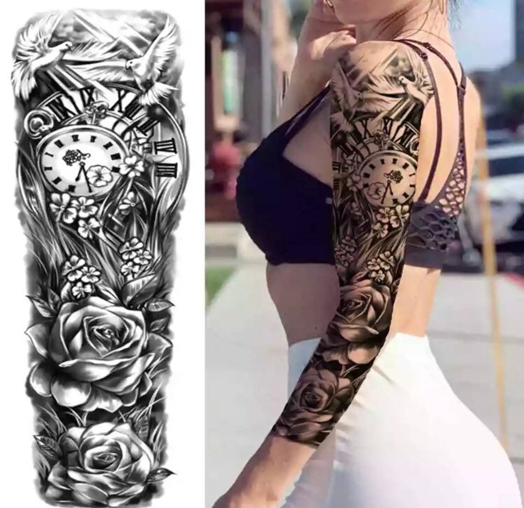 Origami sleeve tattoo design : r/ProCreate