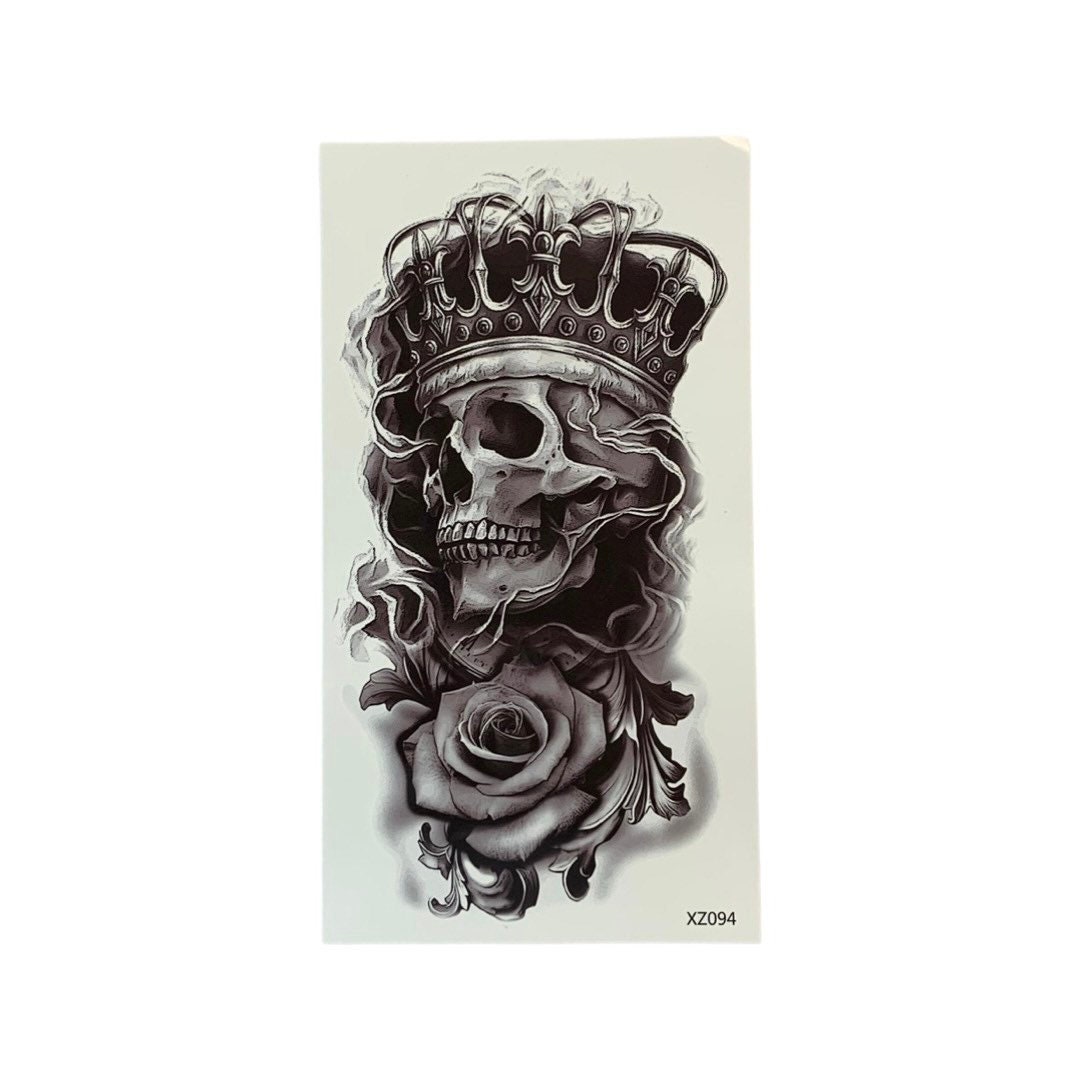King Crown Tattoo - Etsy King Crown Tattoo - Etsy