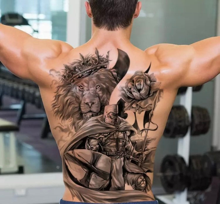 Halloween Body Stickers Men Large Temporary Tattoo Waterproof Big Full Back  Tattoo For Mens Tattoos Transferable Fake Tatoo Sexy8046086 From Hxfn,  $43.41 | DHgate.Com
