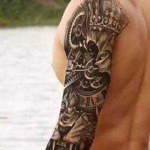Lion Sleeve Tattoo - Etsy