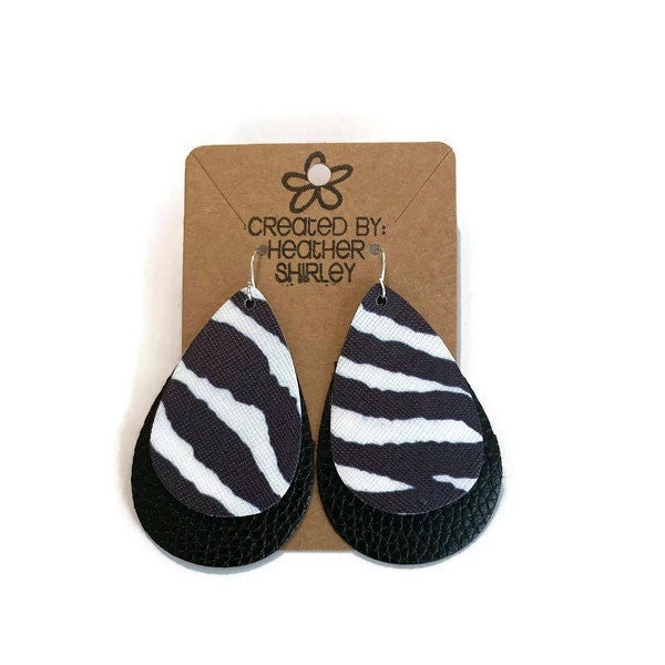Elegante Kids Zebra Earring