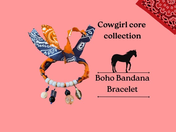 Bandana Bracelets, Sports Edition! Choose your Team colors!