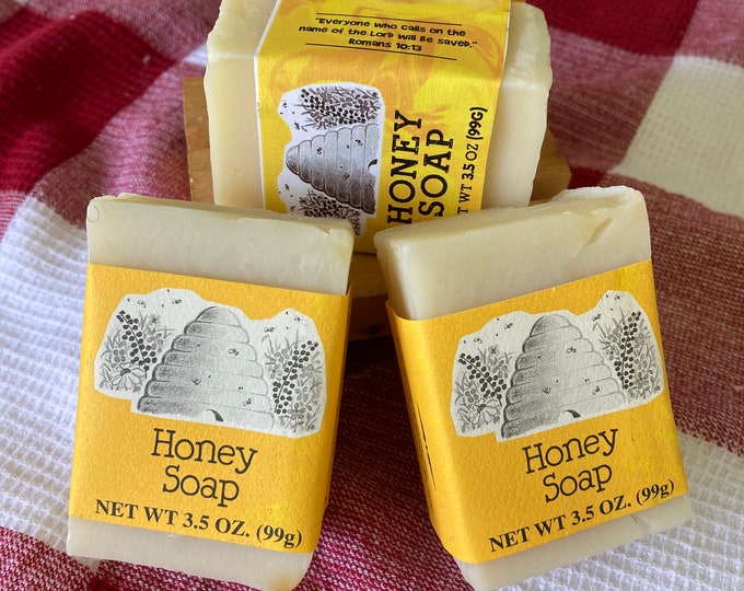 Handmade Honey Soap