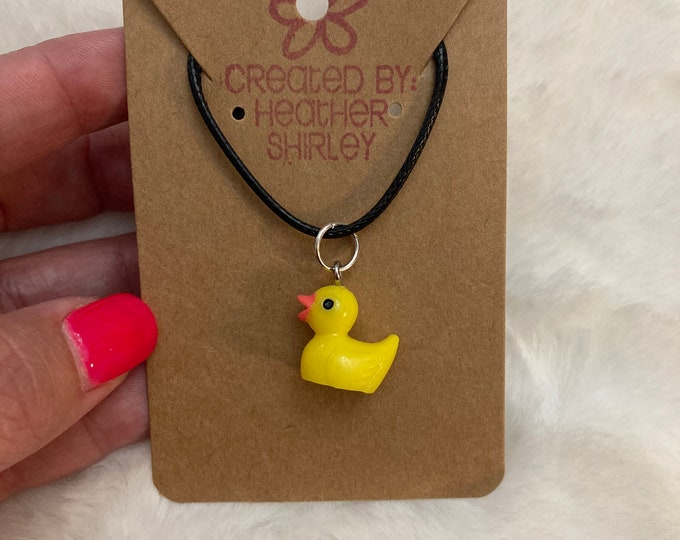 Rubber Ducky Necklace