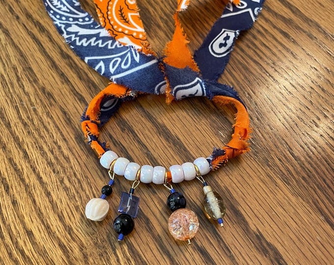 Bandana Bracelets, Sports Edition! Choose your Team colors!