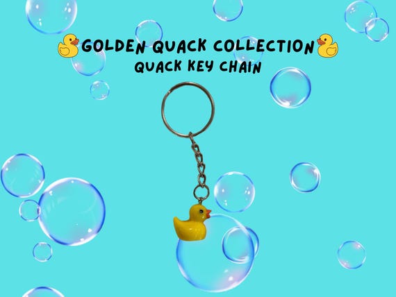 Rubber Ducky Keychain