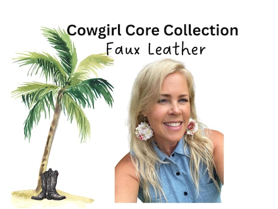 Lace Flower Shaped Dangle Earrings