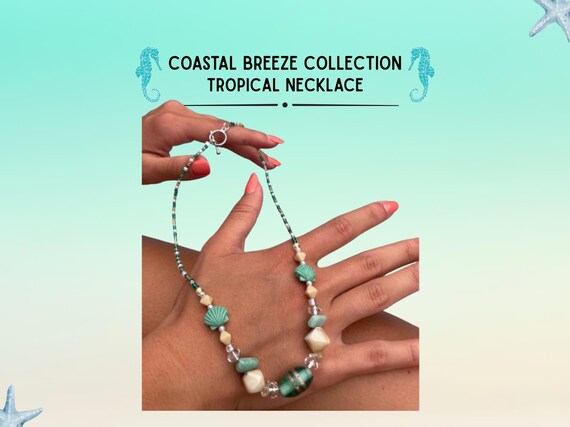 Beaded Tropical Necklace