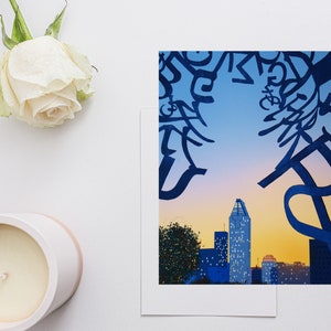 Montreal Bonaventure themed greeting card, Montreal birthday card, Urban Note card, Cityscape thank you card, Montreal note card, Card#C33