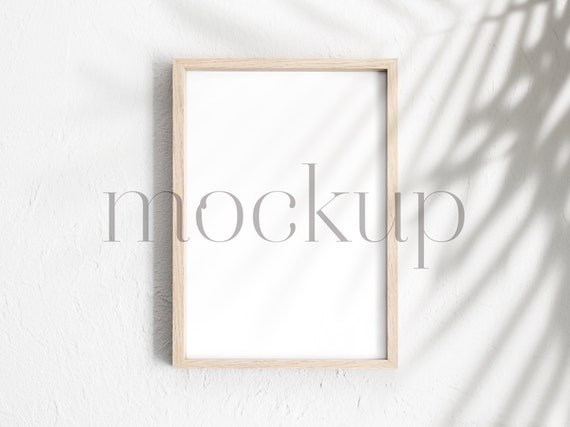 Boho mockup frame, Vertical mockup, Modern wood mockup, Wooden mockup frame, Minimalist mock up, A4 mockup frame, Wood mock up, Wood frame