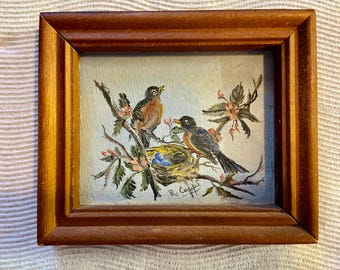 Bird Family Painting