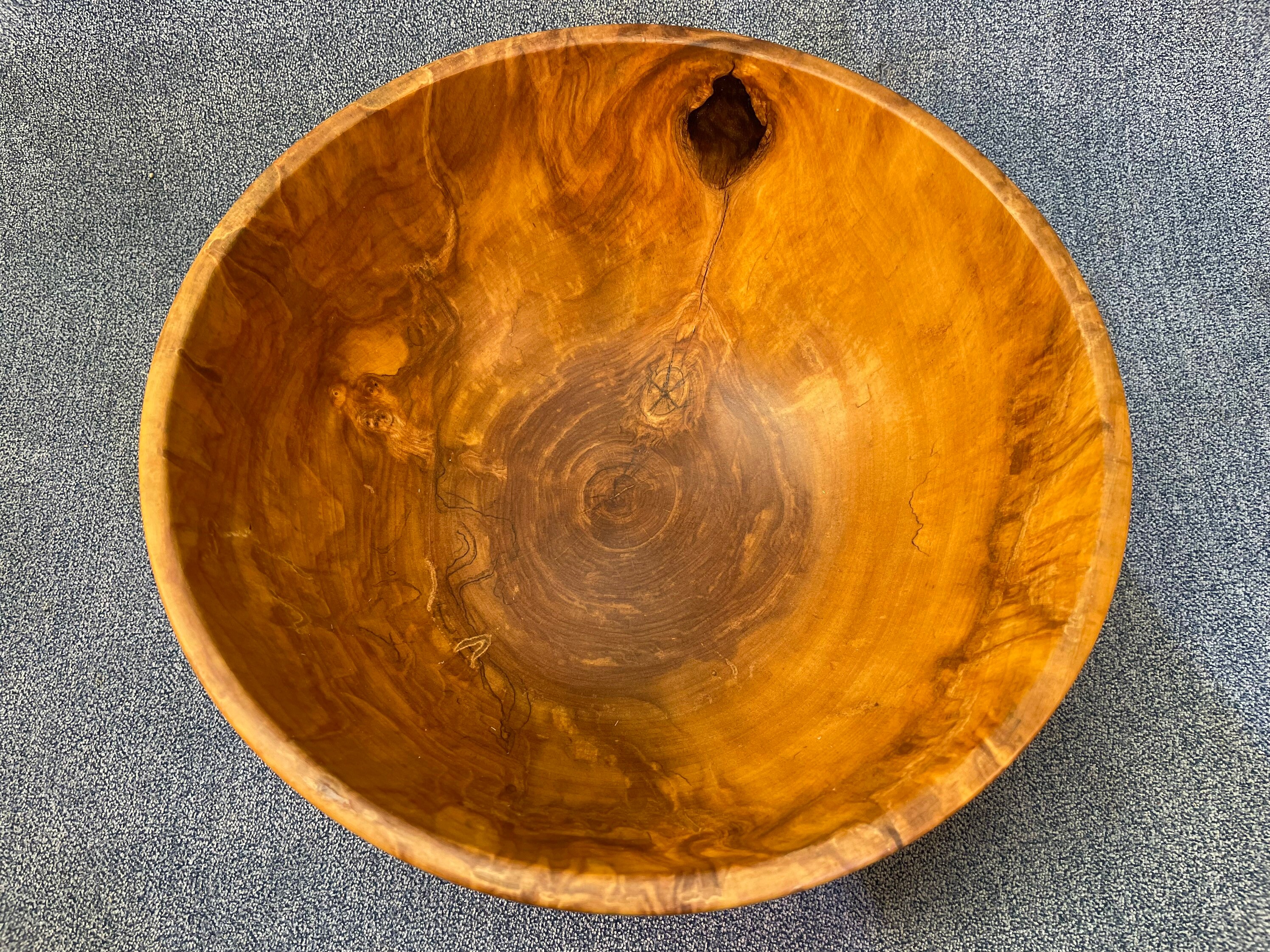 Red Birch End Grain Bowl Etsy