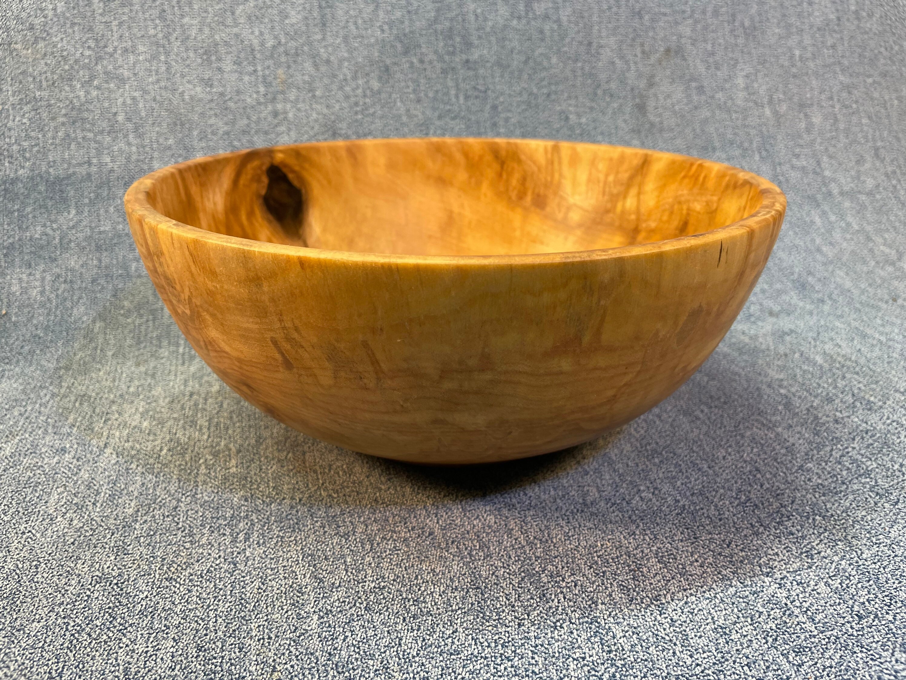 Red Birch End Grain Bowl Etsy