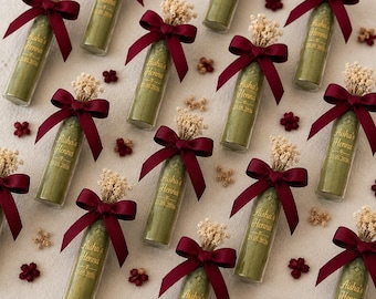 Recuerdos de vidrio de 30 ml para Mehndi en Nikkah