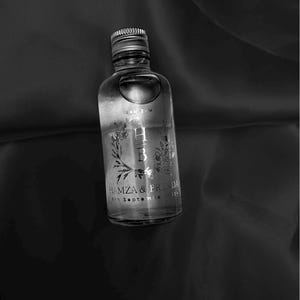 パーソナライズされた箔押し50ml Zam Zamボトル - 中身入りまたは空