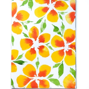 Floral Watercolour Card