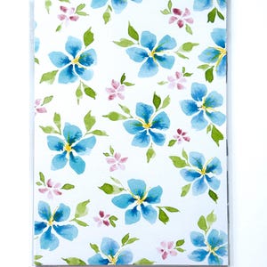 Floral Watercolour Card