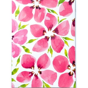 Floral Watercolour Card