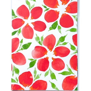 Floral Watercolour Card
