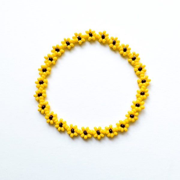 SUNFLOWER BRACELET - YELLOW (classic)