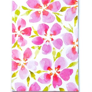 Floral Watercolour Card