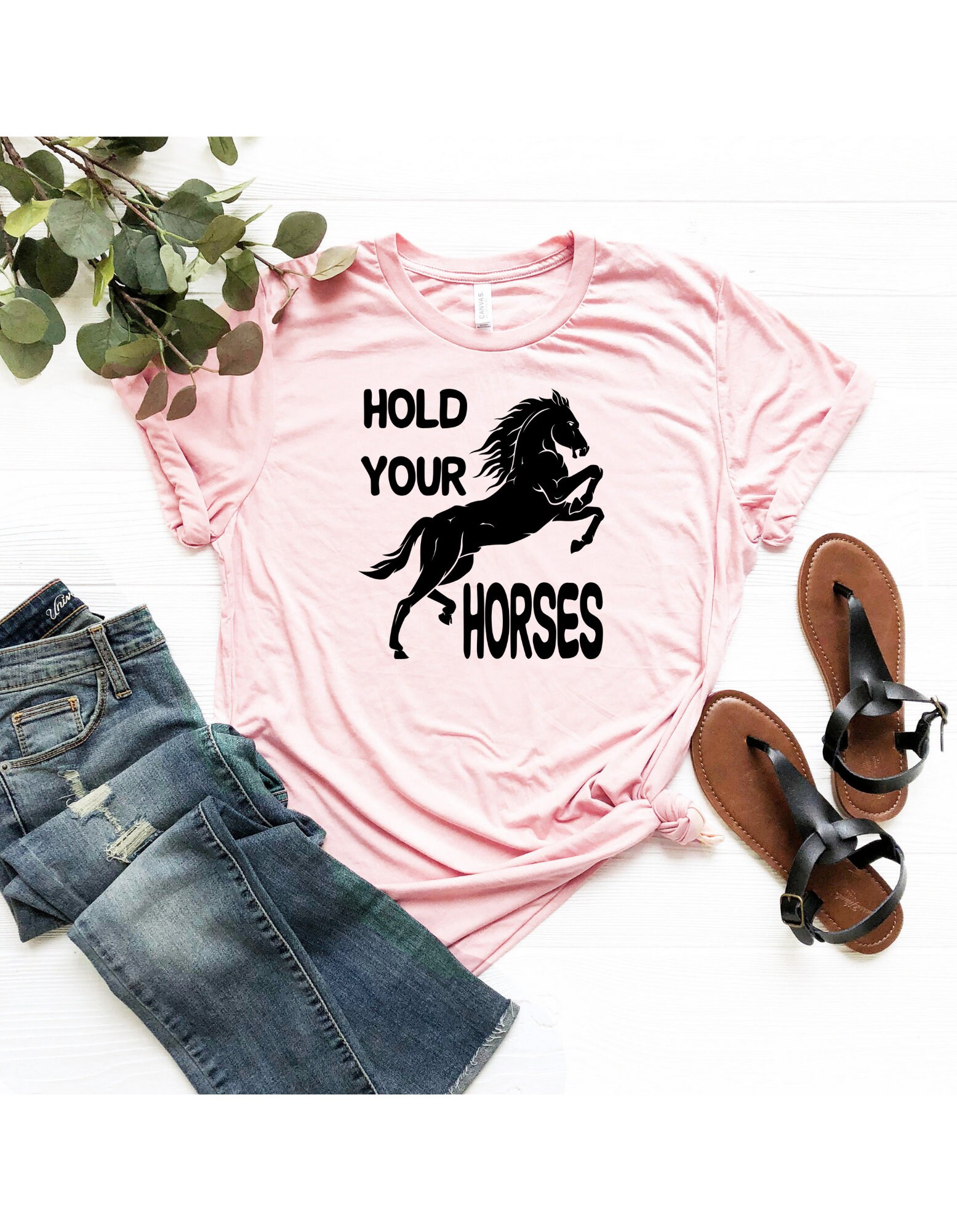 Gift For Horse Lover Horse Lover Shirt Horse With Heart Tee Etsy