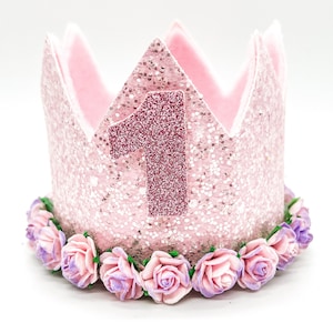 Pink Birthday Crown