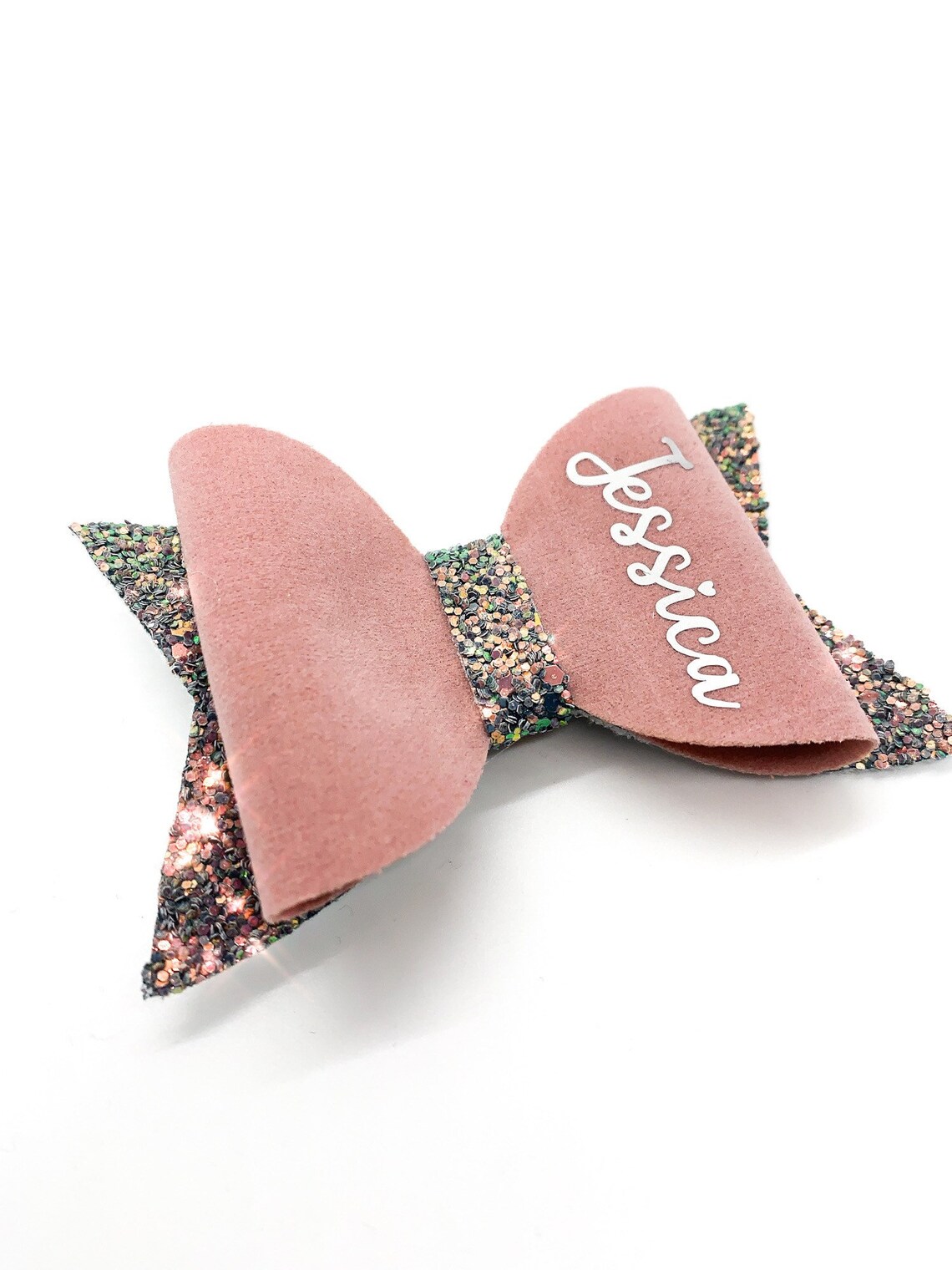 Personalized Hair Bow Custom Childs Name Hair Bow Custom Etsy