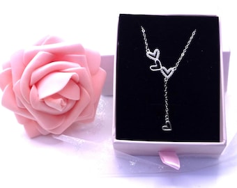 925 Silver Three Heart Necklace for Girls – Cute and Shiny Pendant Gift for Kids, Birthdays, or a Great Christmas Gift!