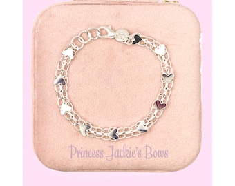 HECHO Mexico 925 Silver Bracelet/aztec Wide Links Bracelet