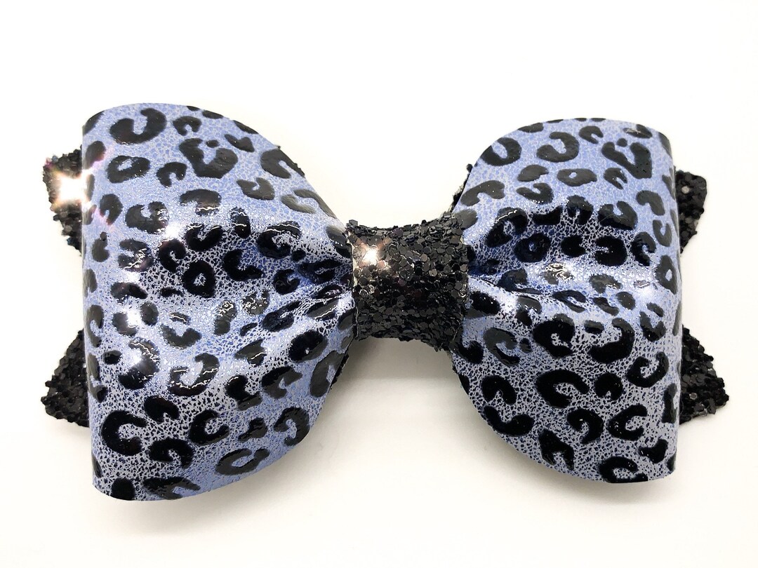 4 Cheetah Print Hair Bow Animal Print Hair Bow, Girls Hair Bow, Hair